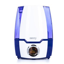 CAMRY CR 7952 Humidificador Ultrasónico Silencioso, Ionización de Aire, 320ml/h, Depósito 5,2 Litros, Filtro de Cerámica, 25 m², Ajuste de humedad, Temporizador, Programable
