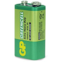 PILA ALCALINA GP GREENCELL 6F22 9V