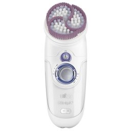 Braun Silk-Épil 7 909 WD Skin Spa Cepillo de limpieza y Exfoliación de la Piel, Facial y Corporal, Impermeable, 2 velocidades, Inalámbrico