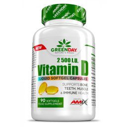 Amix GreenDay Vitamin D 90 Sofgel (Envío 2-Días)
