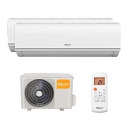 Aire acondicionado multi split inverter 2x1 - 12+9(3500+2600w) eluxe | clima ofertas