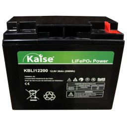 Batería para buggie de golf KBLI12200 LiFePO4 12.8V 20Ah