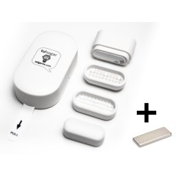 Sensor / Detector de Apertura para ventanas CORREDERAS para alarma THI-1, ANTI-INHIBICION 868Mhz