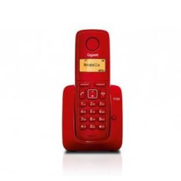Telefono Inalambrico Siemens Al120 Rojo