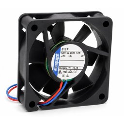 512F VENTILADOR AXIAL EBM-PAPST 50x50x15mm 12V DC
