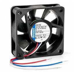 512F/2 VENTILADOR EBM-PAPST 50x50x15mm 3 HILOS 12V DC