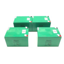 Kit 4 baterías U-Power Carbono-Gel UP-CG18-12- 48V 18Ah