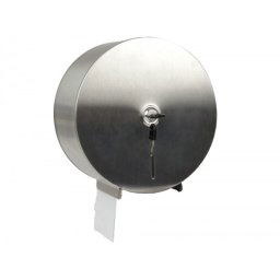 Dispensador q-connect de papel higienico jumbo acero inoxidable 115x254x265 mm