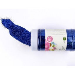 Purpurina liderpapel fantasia color azul metalizado bote de 250 gr