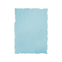 Papel color liderpapel pergamino con bordes din a4 240gr azul pack de 10 hojas