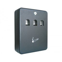 Cenicero buzon q-connect metalico 240x90x300 mm