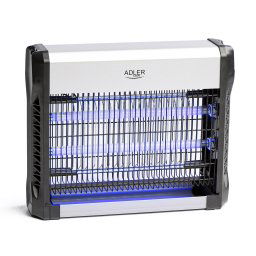 Adler AD7934 Lámpara Mata-Insectos, Anti-mosquitos, Ecológico, sin Productos Químicos, Radio de Acción 150 m², Silenciosa, Mata todo tipo de Mosquitos e Insectos Voladores