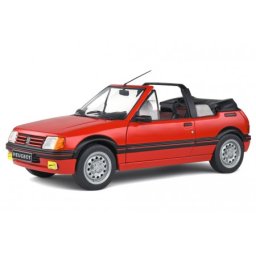 PEUGEOT 205 CTI MK1 Cabriolet 1989 - Solido Escala 1:18 (S1806201)