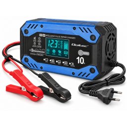 CARGADOR BATERIAS AGM, GEL Y LiFeP04 12-24V 10A