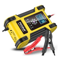 CARGADOR BATERIAS PLOMO Y LiFeP04 12-24V 12A