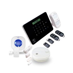 Pack SEGURIDAD TOTAL de Alarma SIN cuotas Domótica THI-1 (WiFi + GSM)
