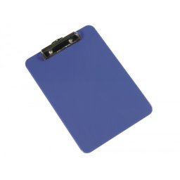 Portanotas q-connect plastico din a4 azul 3 mm