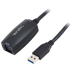 CABLE USB MACHO A HEMBRA 3.0 AMPLIFICADO 5m