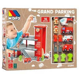 Parking Infantil de Coches Emergencia Madera Garaje - Molto