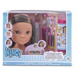 Busto Muñeca Nancy Morena un Día de secretos de Belleza - NANCY