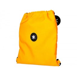 Mochila saco plano antartik bolsillo interior con cremallera color mostaza 350x400 mm