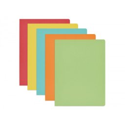 Subcarpeta cartulina gio din a4 colores pasteles surtidos 180 g/m2 paquete de 50 unidades