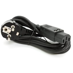 CABLE ALIMENTACIÓN SCHUKO ACODADO A HEMBRA IEC C15
