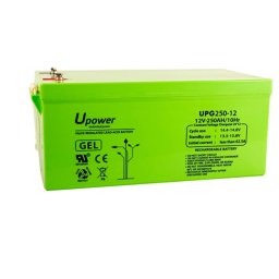 Batería de Gel UPG250-12 U-Power 12V 250Ah