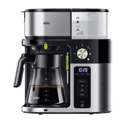 Braun Cafetera MultiServe KF9050 BK KF9050BK