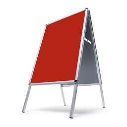 Caballete de Aluminio DIN A1 con esquinas redondeadas