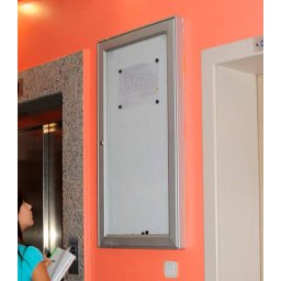 Vitrina para 4, 6, 9 ó 12 DIN A4 apta para interior y exterior