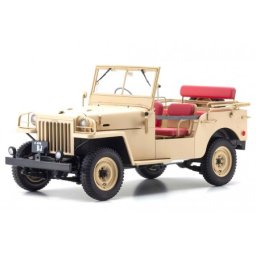 TOYOTA Land Cruiser BJ 1951 Beige - Kyosho Escala 1:18 (08959BE)