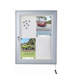 Vitrina para 4, 6 o 9 DIN A4 CON LUZ