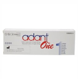 ADANT ONE 1 JER 168866 ADANT ONE 1 JERINGA PRECARGADA - HIALURONATO SODICO (49 MG C/AGUJA ESTERIL )