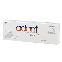 ADANT JER PRE 10 MGR/ML 2.5 ML 5 UDS 245126 ADANT JERINGA PRECARGADA - HIALURONATO SODICO (2,5 ML 5 JER )