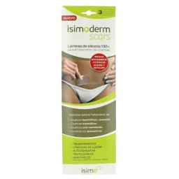 ISIMODERM SCARS LAMINA SILICONA 3 UDS 165989 ISIMODERM SCARS SILICONA REDUCTOR DE CICATRICES - (3 LAMINAS )