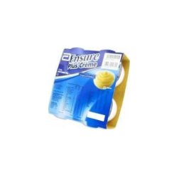 ENSURE PLUS CREMA VAINILLA 125 GR 24 UDS 150260 ENSURE PLUS CREMA - (125 G 4 TARRINAS VAINILLA )