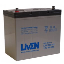 Batería para Buggies de Golf Liven Battery LEVG50-12 12v 50ah