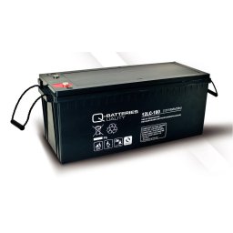Batería de plomo AGM cíclica 12v 193Ah 12LC-180 Q-Batteries