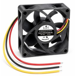 VENTILADOR LUFT 70x70x25mm 12V DC 3 HILOS