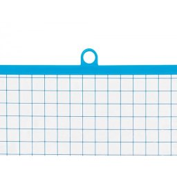 Pizarra blanca liderpapel 25x35 cm doble cara lisa y cuadriculada con rotulador y borrador