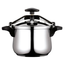 Fagor Clásica Bombe Olla a Presión 10 Litros, Inducción, Express, Acero Inoxidable 18/10, Todo Tipo Cocinas, Fondo Termo Difusor, 3 Sistemas Seguridad