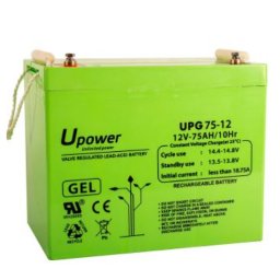 Batería de Gel U-Power UPG75-12 12V 75Ah