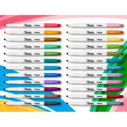 Rotulador sharpie permanente s-note punta biselada trazo 1,2 /3,87 mm blister 12 unidades colores surtidos