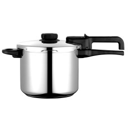 Fagor Dual Xpress Olla a Presión 8 Litros, Inducción, Express Super Rápida, Acero Inox. 18/10, Todo Tipo Cocinas, Fondo Termodifusor, Regulador de Presión, 5 Sistemas Seguridad