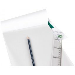Bloc papel vegetal liderpapel encolado 50 hojas 297x420mm 90gr