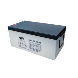 Batería AGM Cíclica PBC12-250 C10 Premium Battery 12V 250Ah