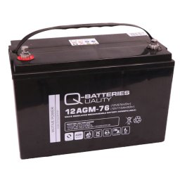 Batería de plomo AGM Q-Batteries 12AGM-76 12V 115Ah
