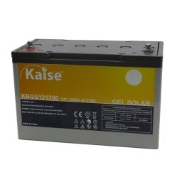 Batería De Gel Solar Kaise KBGS121200 12V 120Ah