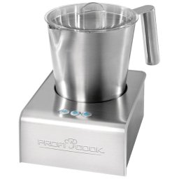 Proficook MS 1032 - Máquina para hacer espuma de leche, acero inoxidable